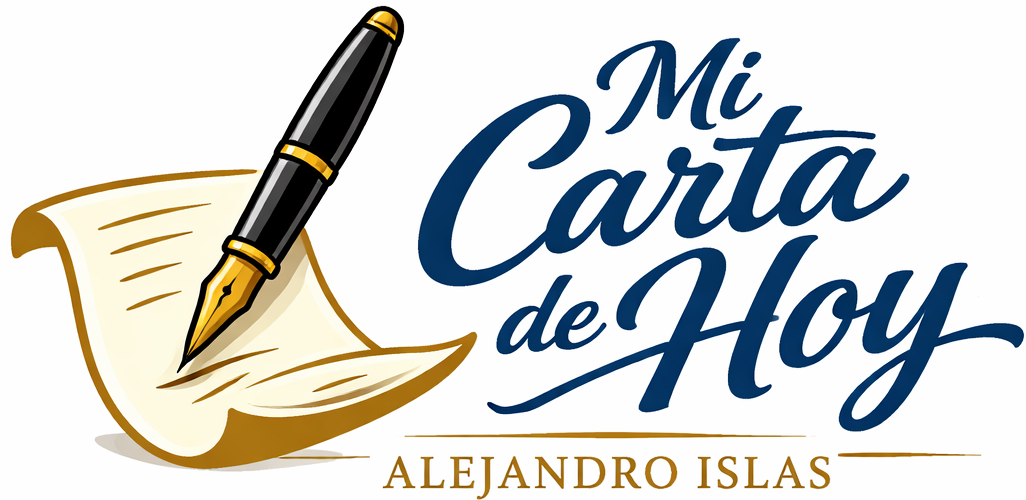 Mi carta de hoy